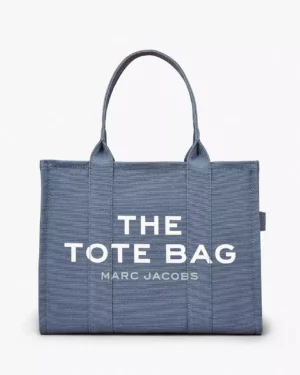 THE CANVAS  LARGE TOTE BAG - Blue Shadow