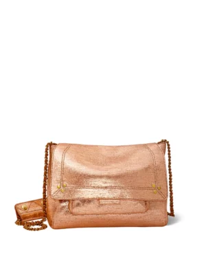 LULU M <br> CHÈVRE LAMÉ ROSE GOLD