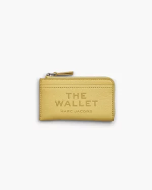 THE LEATHERTOP ZIP MULTI WALLET - Custard