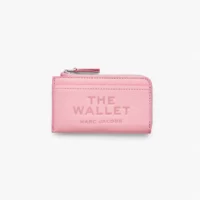 THE LEATHER TOP ZIP MULTI WALLET - RIBBON PINK 2
