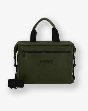 ARISTOTE <br> SAC BUSINESS - PORTE ORDINATEUR - kaki