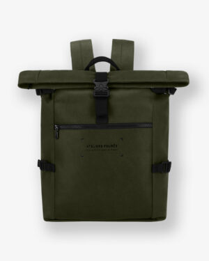ARISTOTE PLIÉ  SAC À DOS - kaki