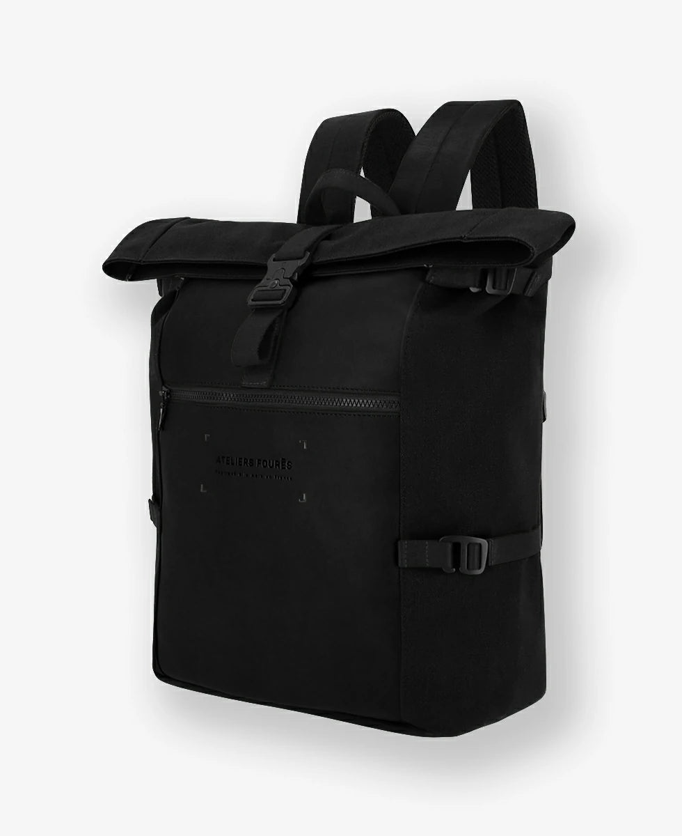 ARISTOTE - plié SAC À DOS - NOIR3