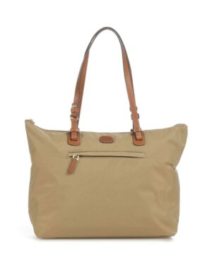 Grand sac Sportina 2 en 1 en nylon - Havane