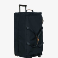 Grand sac muni de grandes roues en tissu recyclé - ocean blue2