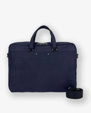 ITHAQUE - REPORTER 2 COMPARTIMENTS <br> SAC BUSINESS - PORTE ORDINATEUR - marine