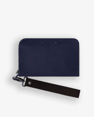 MÉLÉAGRE <br> POCHETTE COMPAGNON, 8 CB, 2 papiers, monnaie, billets - marine