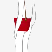 Sac Sportina moyen 2 en 1 en nylon - Rouge7