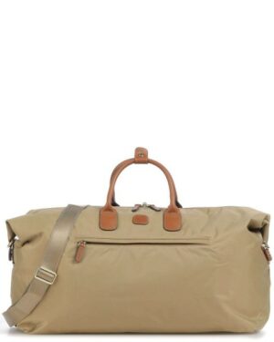 Sac polochon de luxe 2 en 1 en nylon - Havane