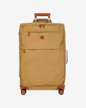 Trolley moyen format 71 cm en nylon recyclé X-Collection - Havane