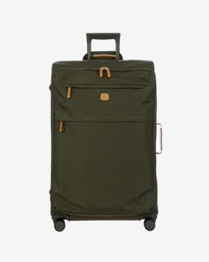 Valise trolley XL 77 cm en nylon - Olive