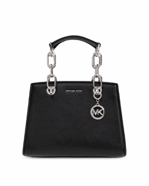 CYNTHIA <br> Sac en cuir à bandoulière - Noir