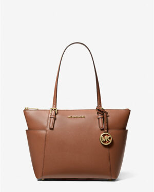 JET SET
Top-Zip Tote Bag en Cuir Saffiano