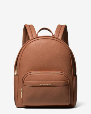 BEX <br> Sac à dos en cuir grainé de taille moyenne - Luggage