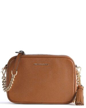 JET SET • CAMERA BAG <br> Sac à bandoulière en cuir de taille moyenne - Luggage
