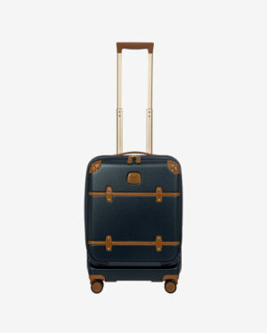 BELLAGIO  Trolley cabine business avec porte pc et usb - Bleu