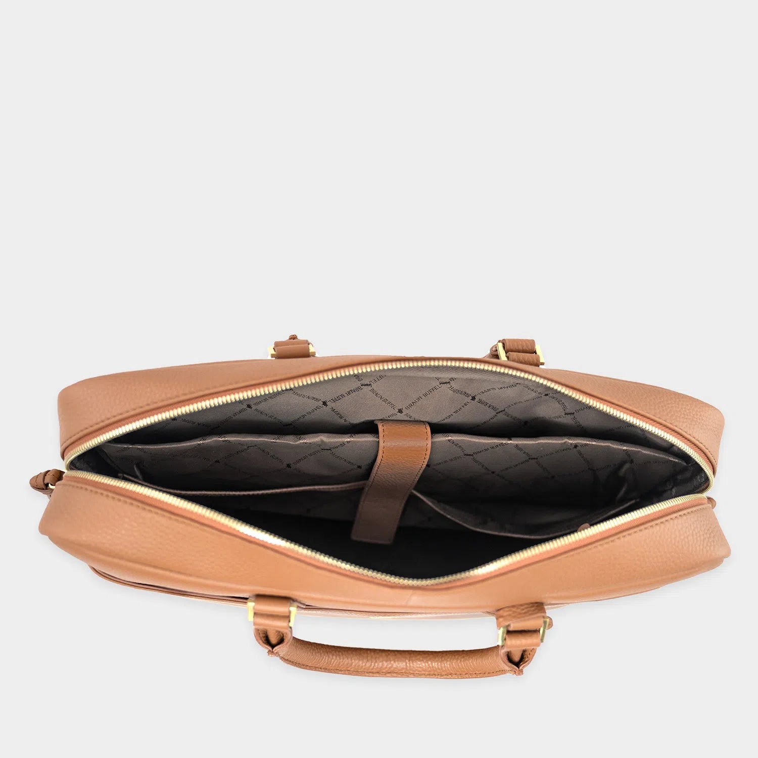 BRAUN BUFFEL - HANNA Business Bag - Cognac5