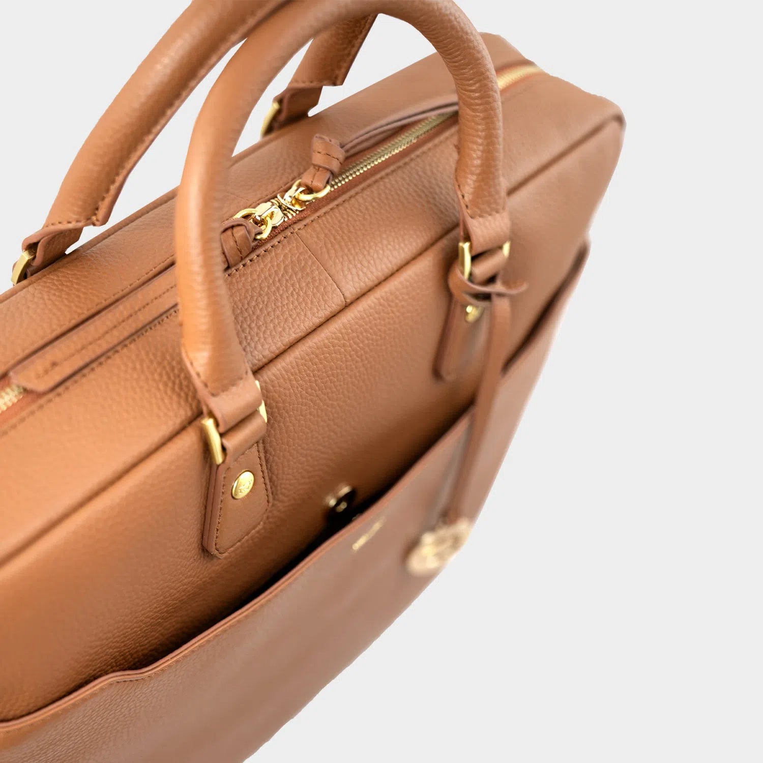 BRAUN BUFFEL - HANNA Business Bag - Cognac9