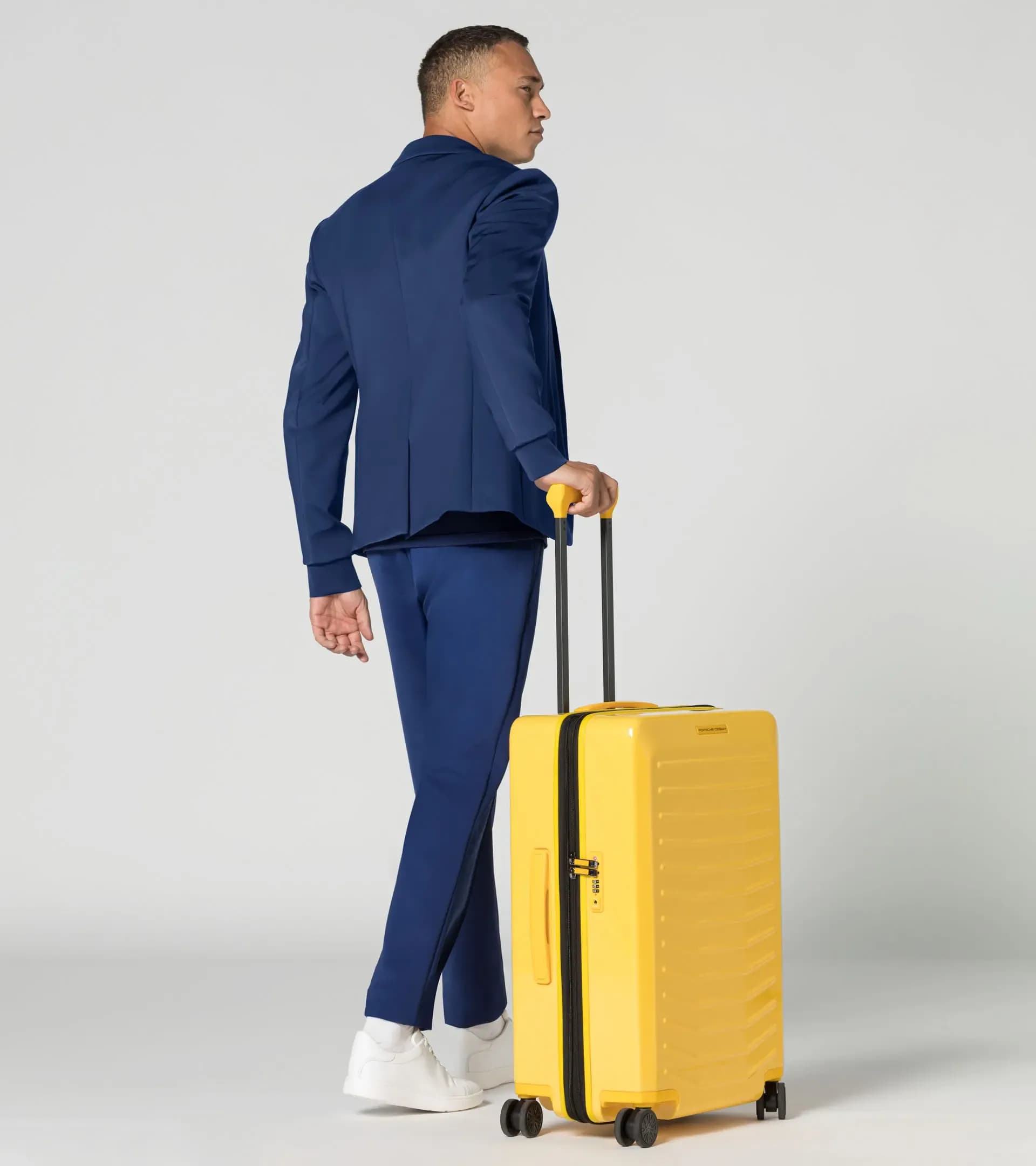 Roadster Hardcase 4W Valise M - Jaune Speed4