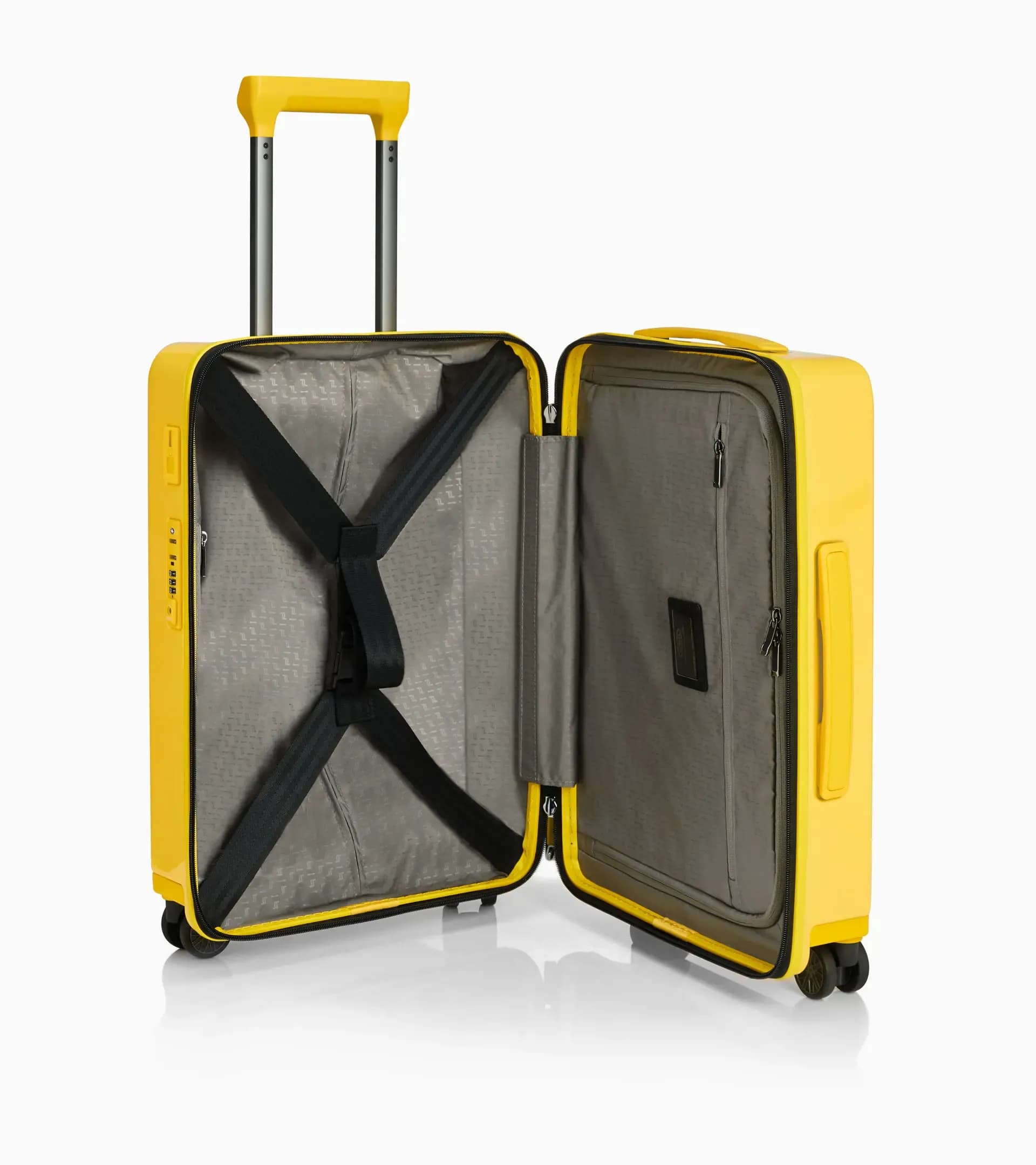 Roadster Hardcase 4W Valise S - Jaune Speed3
