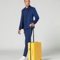Roadster Hardcase 4W Valise S - Jaune Speed4
