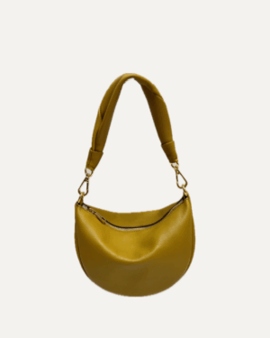 THE BABY GONDOLA BAG <br> Sac en cuir de vache - Oliva