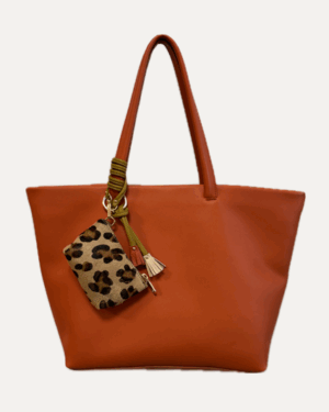 THE TOTE BAG PLUS <br> Sac en cuir de vachette