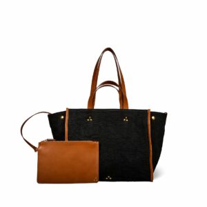 LÉON M <br> TOILE LIN NOIR