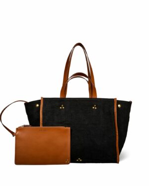 LÉON M <br> TOILE LIN NOIR