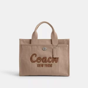 SAC CABAS CARGO <br> Sombre naturel