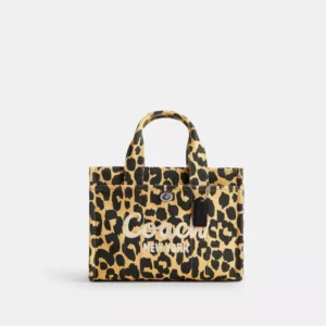 SAC CABAS CARGO 26 <br> à imprimé léopard