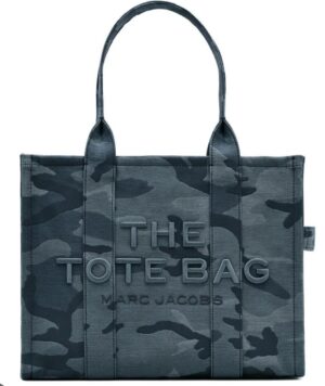THE CAMO JACQUARD 
LARGE TOTE BAG