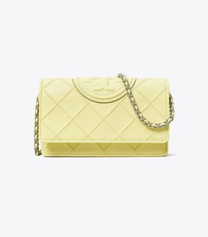 FLEMING • PORTEFEUILLE CHAÎNE EN CUIR SOUPLE