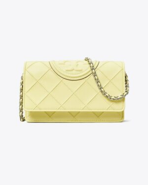 FLEMING • PORTEFEUILLE CHAÎNE EN CUIR SOUPLE