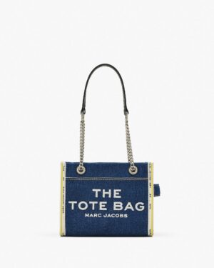 THE DENIM CHAIN SMALL TOTE BAG