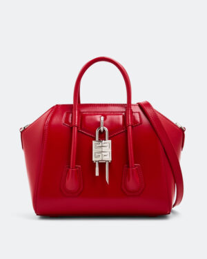 ANTIGONA • SAC LOCK MINI - Rouge