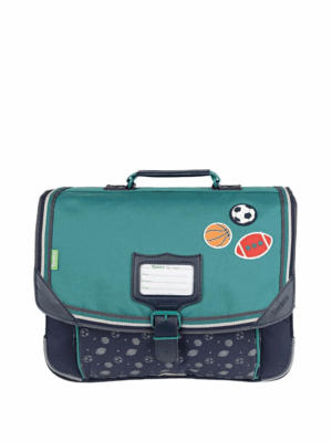Alexandre · Cartable vert 38 cm