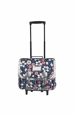 Floriane • Cartable trolley multicolore • 41cm