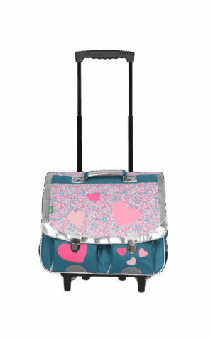 Maelle • Cartable trolley bicolore • 38cm