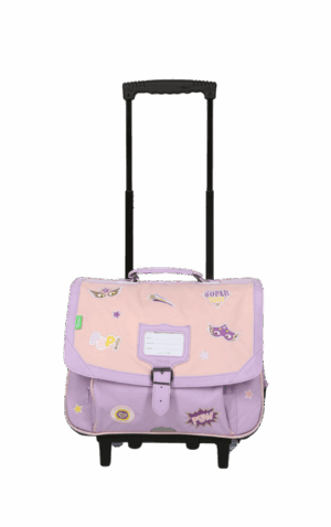 Daina • Cartable trolley bicolore • 38cm