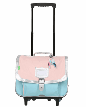 Mia • Cartable trolley bicolore • 38cm