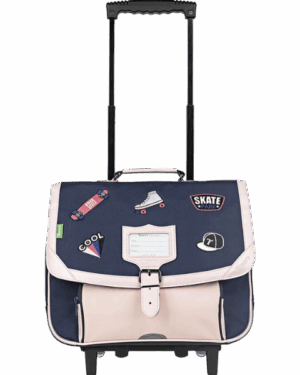 Lily • Cartable trolley bicolore • 38cm