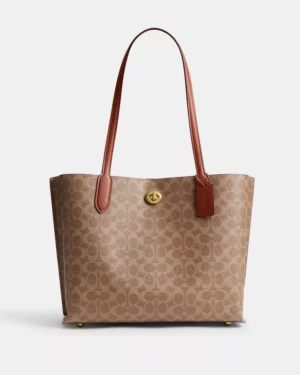 Cabas Willow En Toile Exclusive