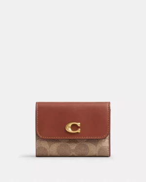 Portefeuille et porte-cartes essentiel en toile exclusive