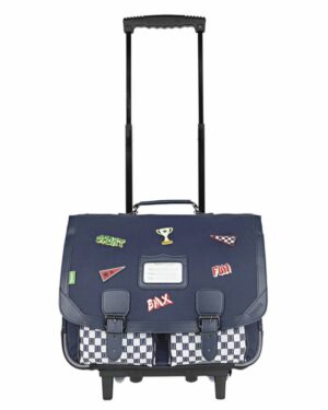 Mathéo • Cartable Trolley bleu • 41cm