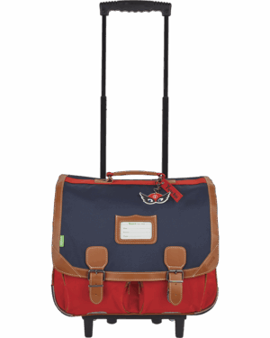 Arthur • Cartable Trolley bicolore • 41cm