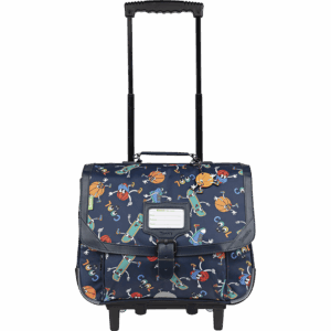 Robin • Cartable Trolley multicolore 38cm