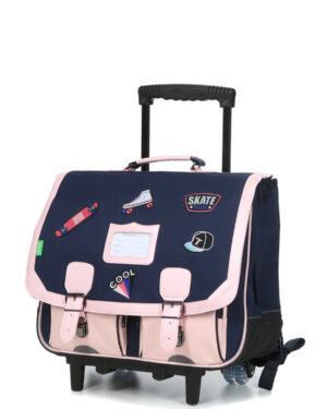 Lily • Cartable trolley bicolore • 41cm