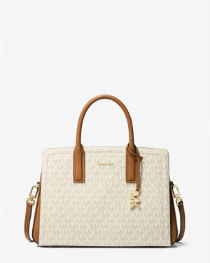 LAILA <br> Sac de taille moyenne à logo Signature
