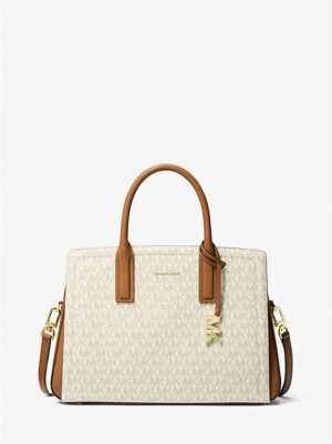 LAILA <br> Sac de taille moyenne à logo Signature